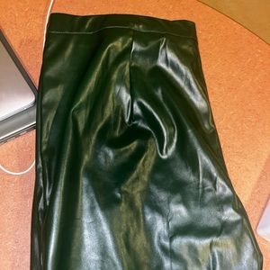 Leather pants